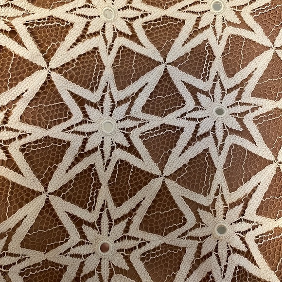 For Love & Lemons NWT Metz Star Lace Long Sleeve Dress Size Large - Picture 4 of 6